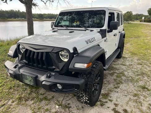 Used 2021 Jeep Wrangler Unlimited Sport AWD/4WD image 1