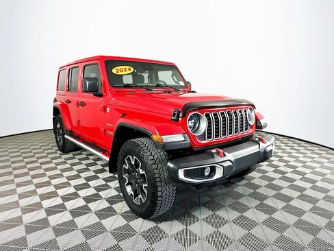 Certified 2024 Jeep Wrangler Sahara w/ Technology Group image 2
