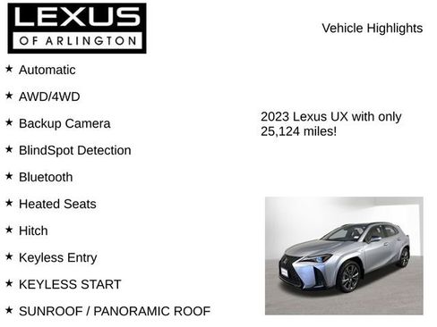 Certified 2023 Lexus UX 250h F Sport image 8