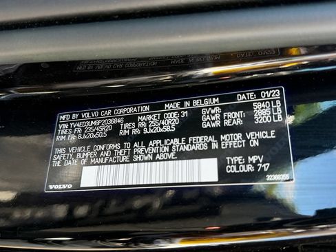 Certified 2023 Volvo XC40 Recharge Ultimate w/ Protection Package Premier AWD/4WD image 30