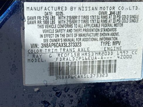 Used 2025 Nissan Kicks SV FWD image 27