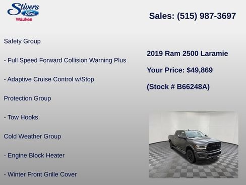 Used 2019 RAM 2500 Laramie w/ Night Edition AWD/4WD image 22