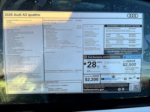 New 2026 Audi A3 2.0T Premium Plus image 18