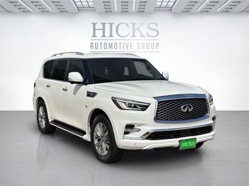 Certified 2019 INFINITI QX80 Luxe w/ Proassist Package RWD image 3