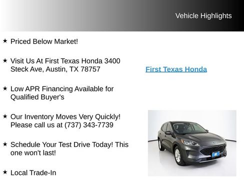 Used 2020 Ford Escape SE FWD image 9