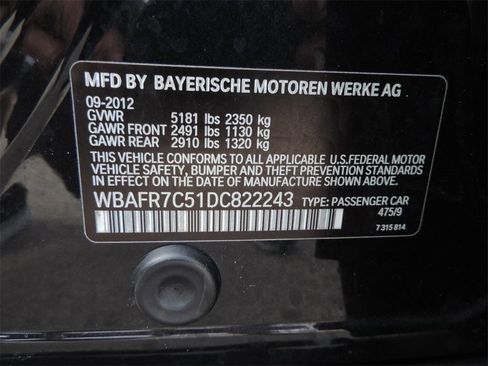 Used 2013 BMW 535i Sedan image 14