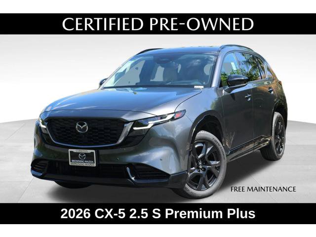Certified 2026 MAZDA CX-5 2.5 S w/ Premium Plus Package AWD/4WD image 1