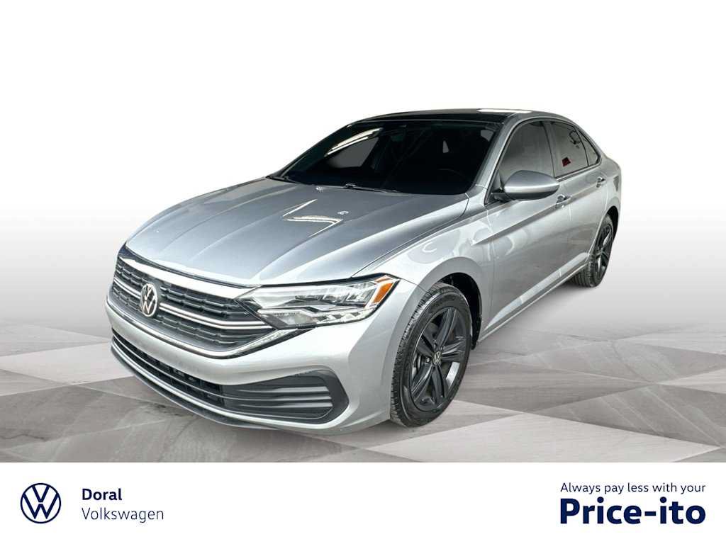 Used 2022 Volkswagen Jetta SE w/ Panoramic Sunroof Package FWD image 1