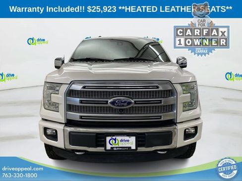Used 2015 Ford F150 Platinum w/ Equipment Group 701A Luxury AWD/4WD image 3