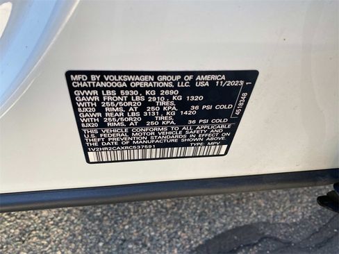 Used 2024 Volkswagen Atlas SE image 22