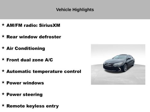 Used 2015 Toyota Camry XSE w/ Advanced Technology Package image 18