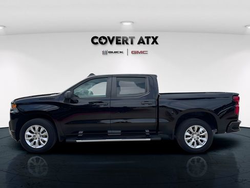 Used 2022 Chevrolet Silverado 1500 Custom w/ LPO, Dark Essentials Package RWD image 3