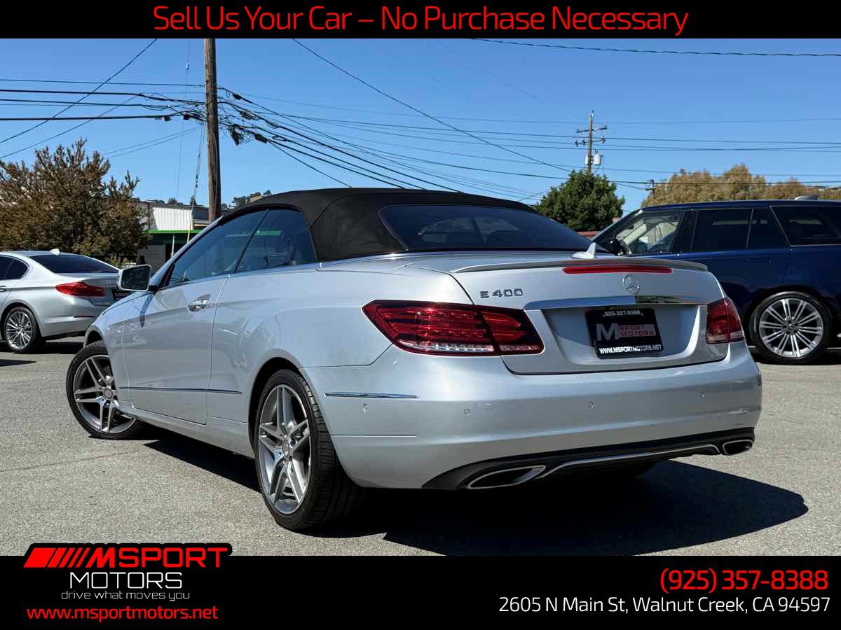 Used 2015 Mercedes-Benz E 400 Cabriolet w/ Premium 1 Package image 6