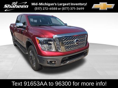 Used 2018 Nissan Titan Platinum Reserve w/ Platinum Utility Package AWD/4WD image 1