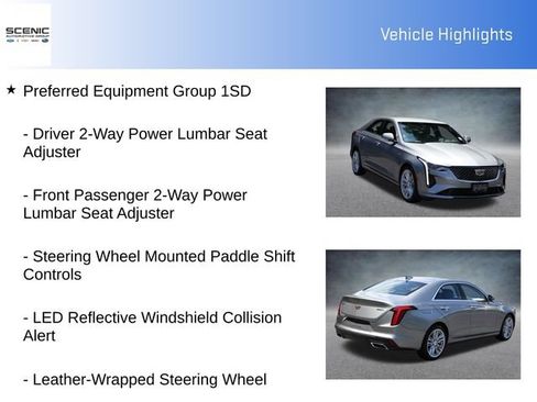 Used 2023 Cadillac CT4 Premium Luxury w/ Climate Package RWD image 5