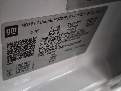 Used 2024 GMC Sierra 1500 SLT w/ SLT Premium Plus Package RWD image 19