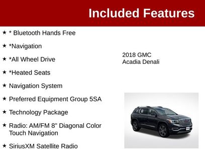 Used 2018 GMC Acadia Denali w/ Technology Package