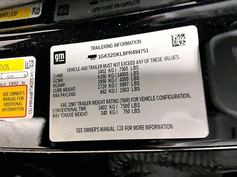 Used 2023 GMC Yukon Denali w/ LPO, Floor Liner Package image 33