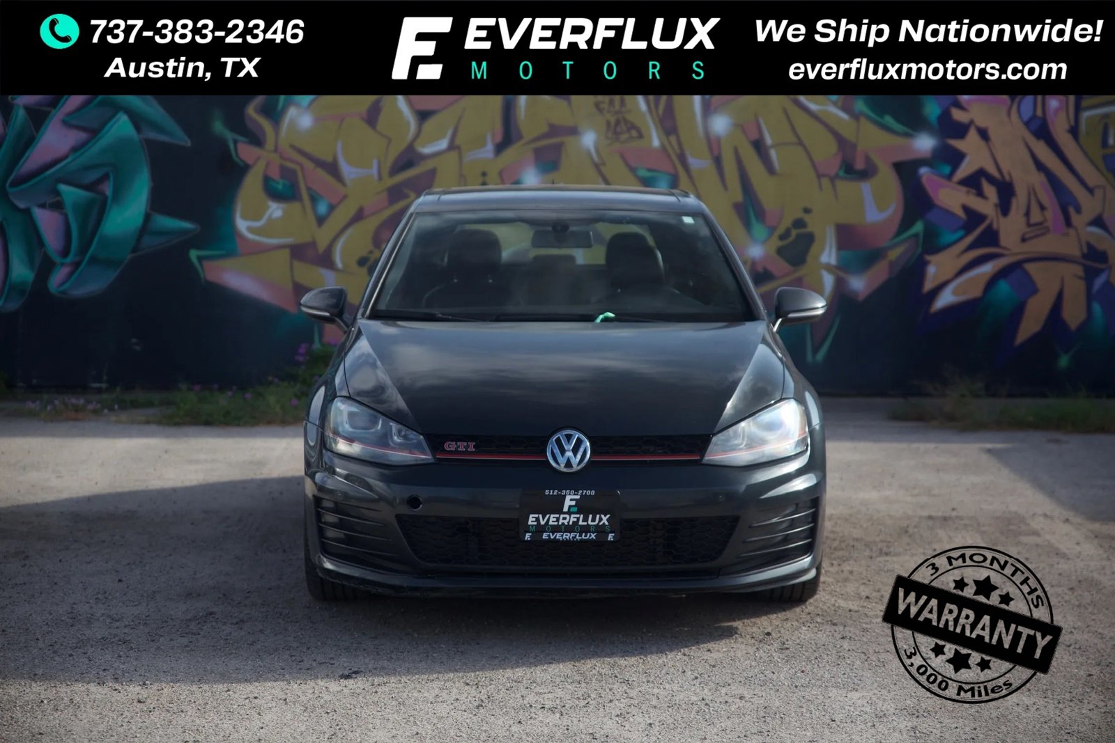 Used 2016 Volkswagen GTI Autobahn w/ Lighting Package (SEL) FWD image 1