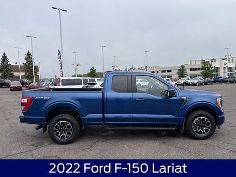 Used 2022 Ford F150 Lariat w/ Max Trailer Tow Package AWD/4WD image 6