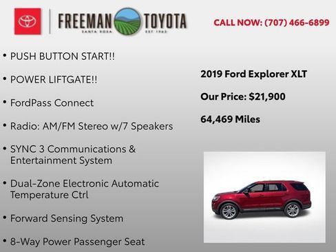 Used 2019 Ford Explorer XLT FWD image 12