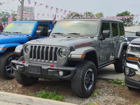 Used 2022 Jeep Wrangler Unlimited Rubicon w/ Steel Bumper Group AWD/4WD image 1
