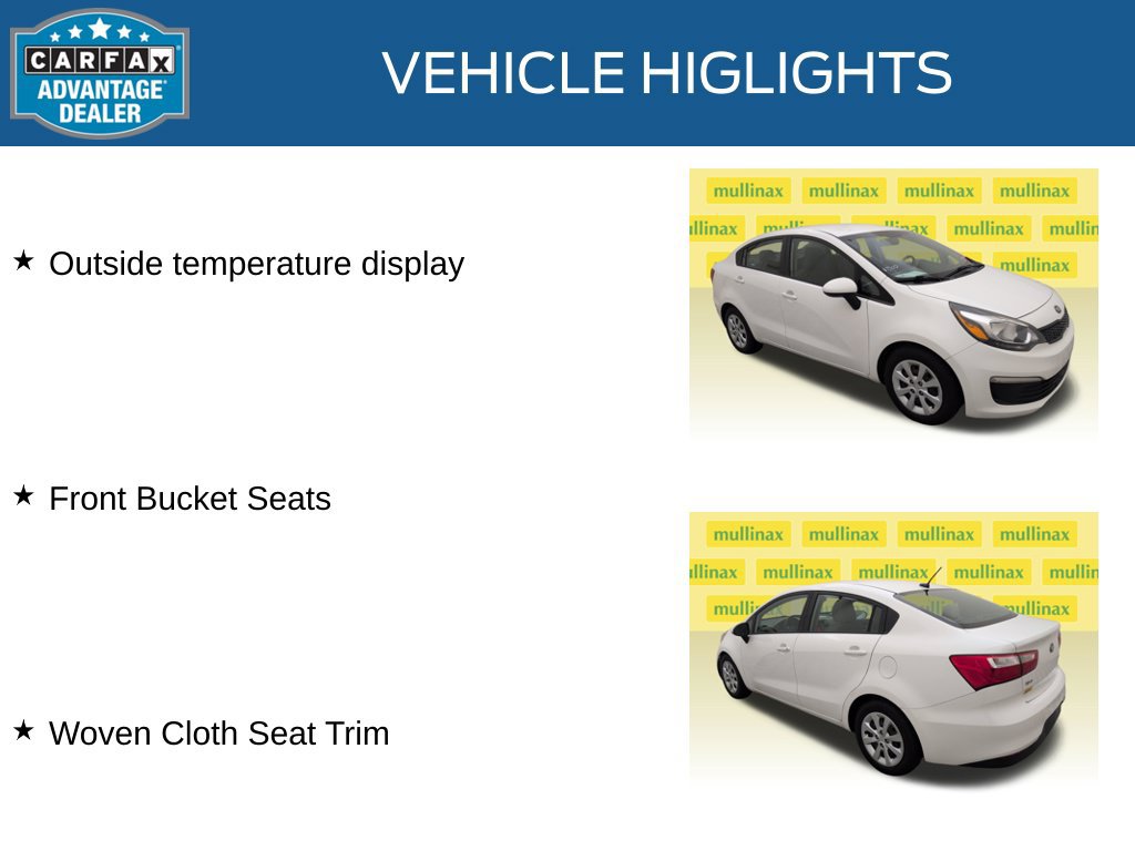 Used 2017 Kia Rio LX w/ Power Package FWD image 21