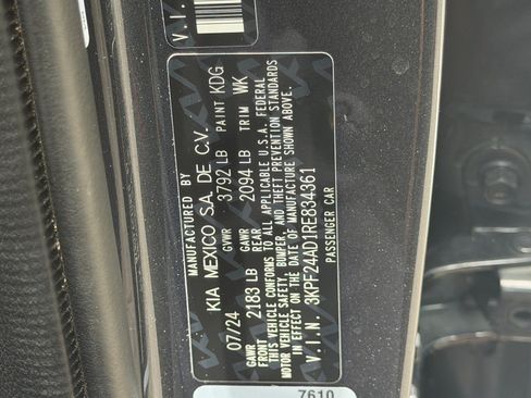 Used 2024 Kia Forte LXS w/ LXS Technology Package FWD image 31