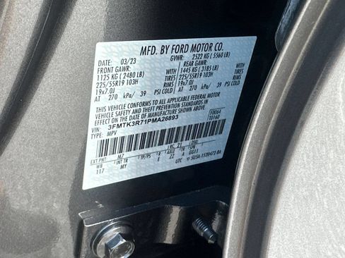 Certified 2023 Ford Mustang Mach-E Premium w/ Mustang Nite Pony Package RWD image 36
