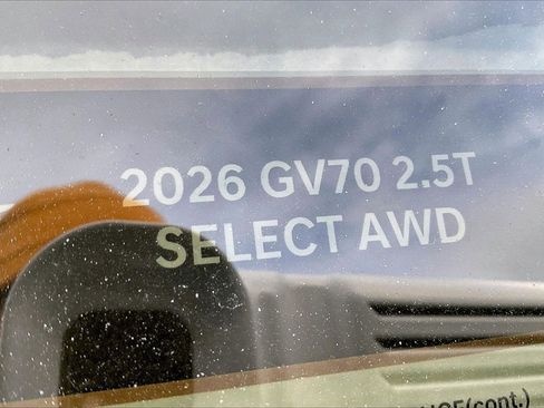 New 2026 Genesis GV70 2.5T Select image 8