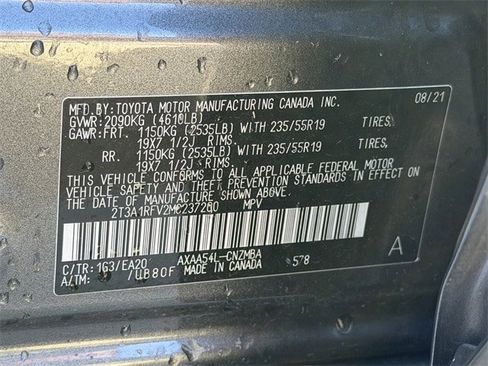 Certified 2021 Toyota RAV4 XLE Premium image 33