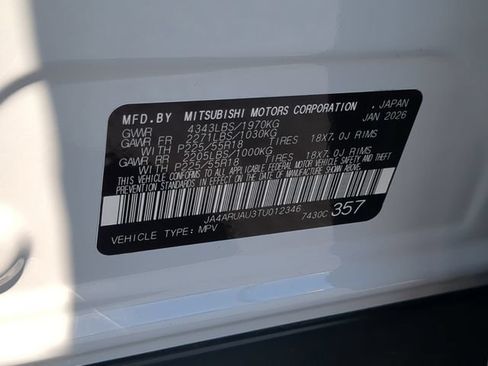 New 2026 Mitsubishi Outlander Sport AWD image 35