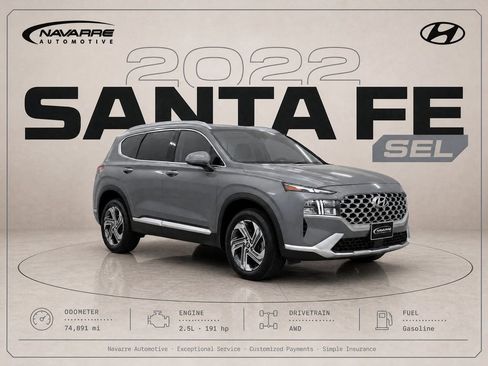 Used 2022 Hyundai Santa Fe SEL w/ Cargo Package AWD/4WD image 1