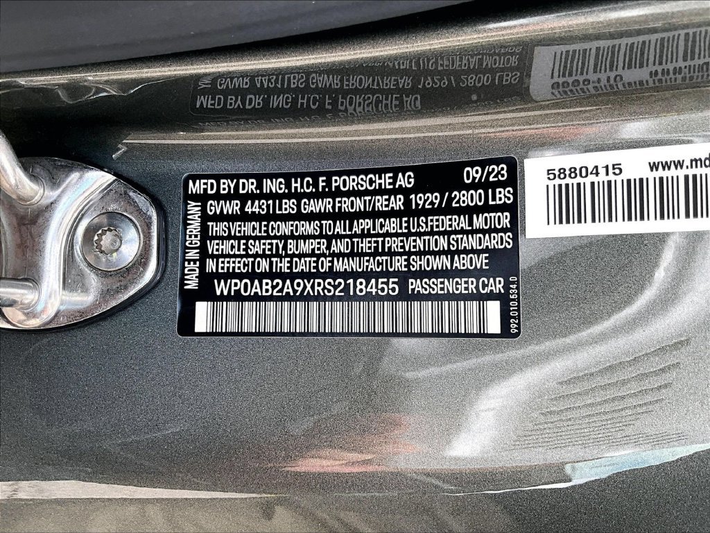 Certified 2024 Porsche 911 Carrera 4S AWD/4WD image 24