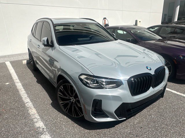 Used 2022 BMW X3 xDrive30i w/ M Sport Package 2 AWD/4WD image 2