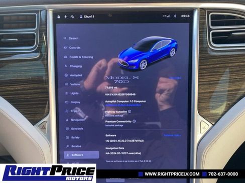 Used 2015 Tesla Model S 70D image 16