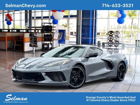 Used 2024 Chevrolet Corvette Stingray Preferred Cpe w/ Stealth Interior Trim Package RWD image 1