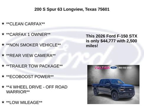 Used 2026 Ford F150 STX AWD/4WD image 10