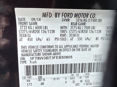 Used 2015 Ford F350 Lariat w/ Lariat Ultimate Package image 19