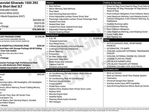 Used 2024 Chevrolet Silverado 1500 ZR2 w/ Technology Package image 6