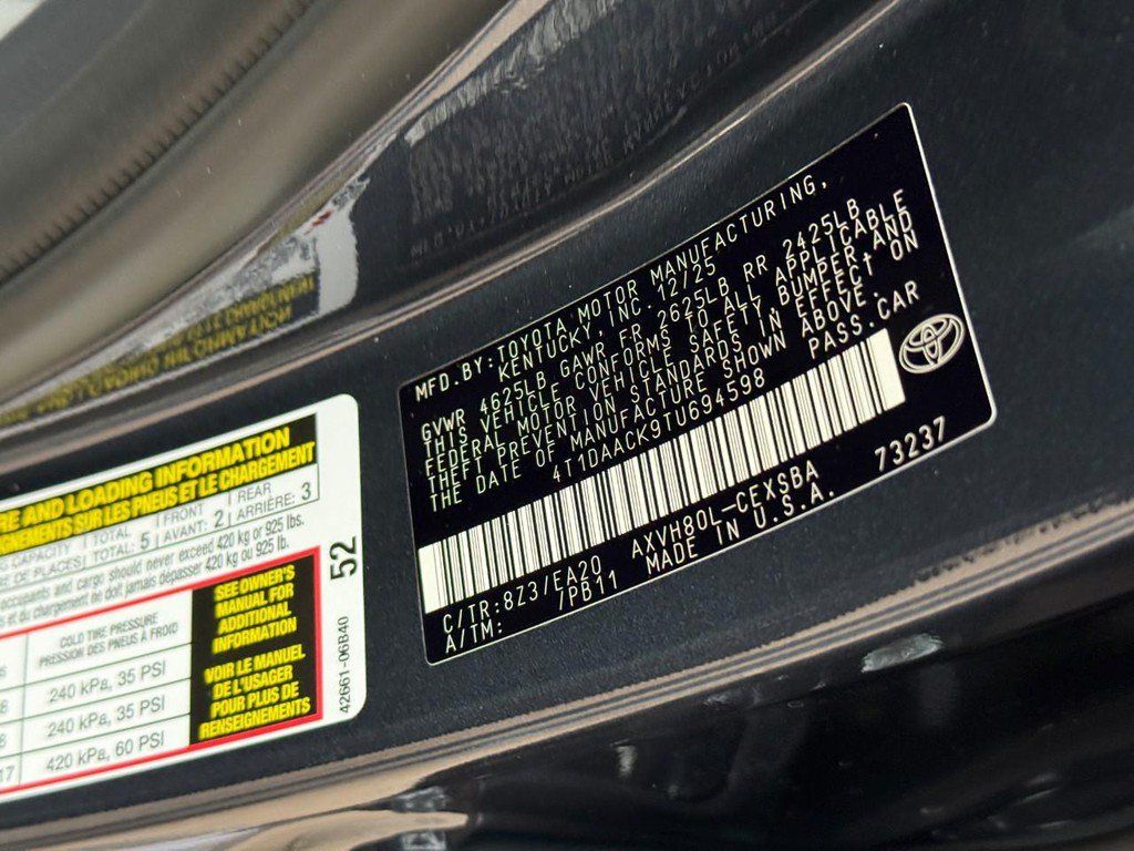 New 2026 Toyota Camry SE FWD image 18