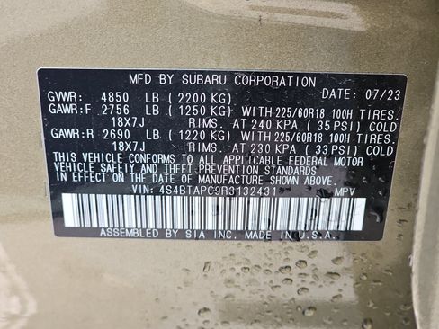 Used 2024 Subaru Outback Touring AWD/4WD image 16