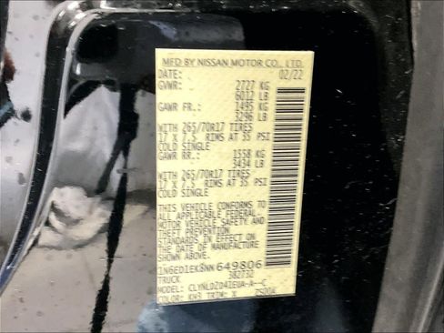 Certified 2022 Nissan Frontier PRO-4X w/ Technology Package AWD/4WD image 36