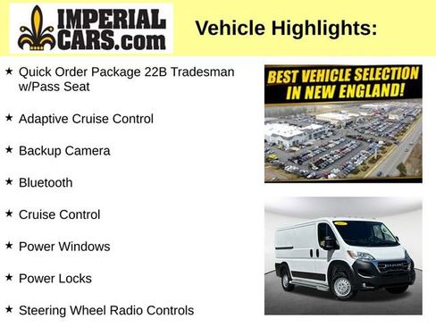 Used 2025 RAM ProMaster 2500 w/ U-Haul Equipment Group FWD image 8