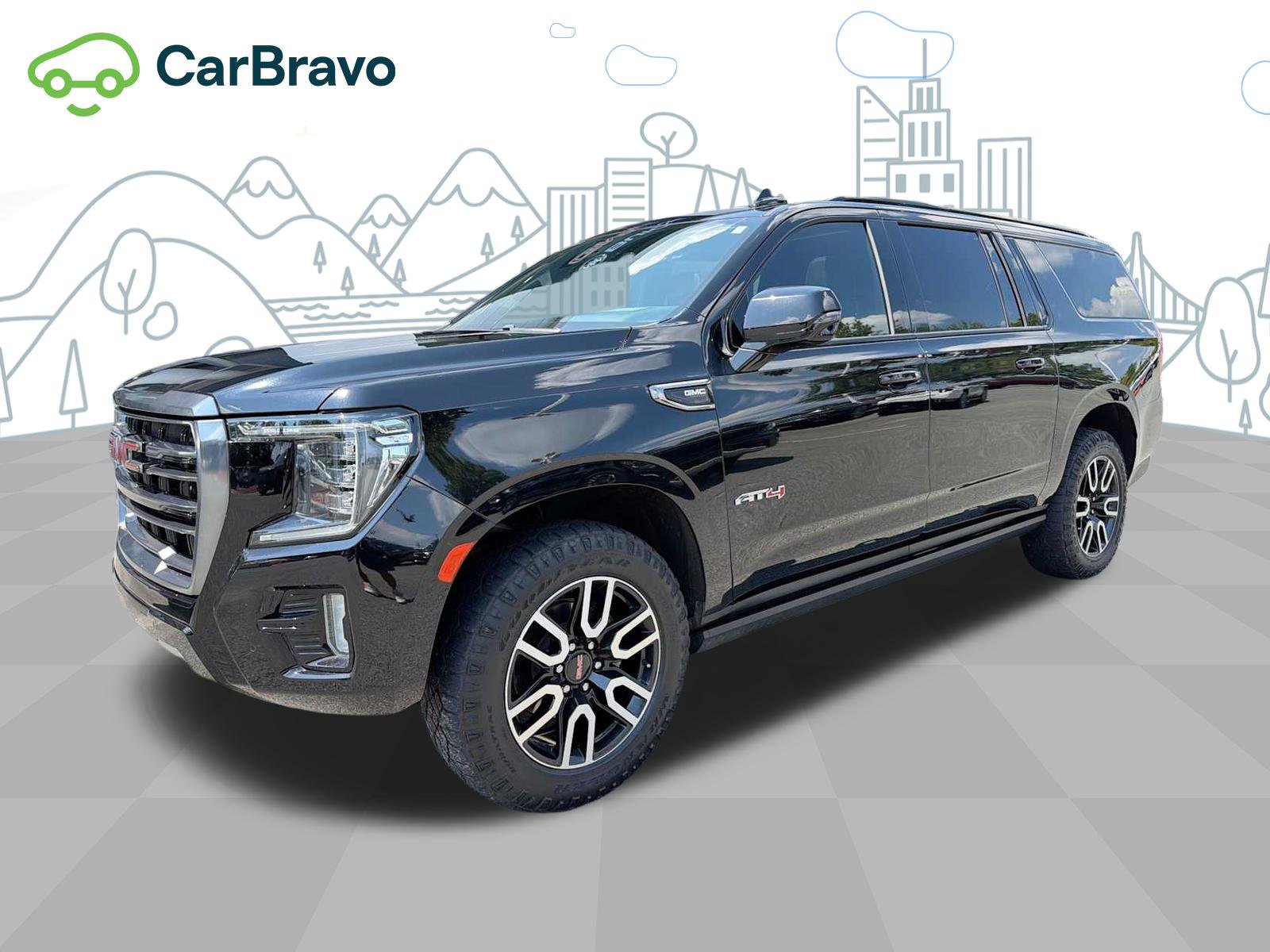 Certified 2021 GMC Yukon XL AT4 w/ AT4 Premium Package AWD/4WD image 1