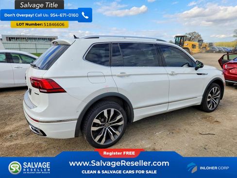 Used 2022 Volkswagen Tiguan SEL Premium R-Line AWD/4WD image 4