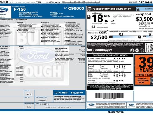 Used 2016 Ford F150 XLT w/ Equipment Group 302A Luxury AWD/4WD image 5