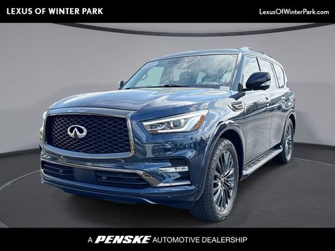 Used 2022 INFINITI QX80 Premium Select w/ All-Season Package image 1