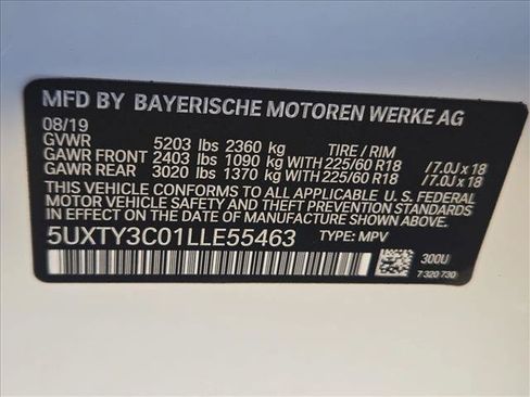 Used 2020 BMW X3 sDrive30i RWD image 15
