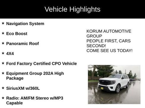Certified 2025 Ford Expedition Active AWD/4WD image 4